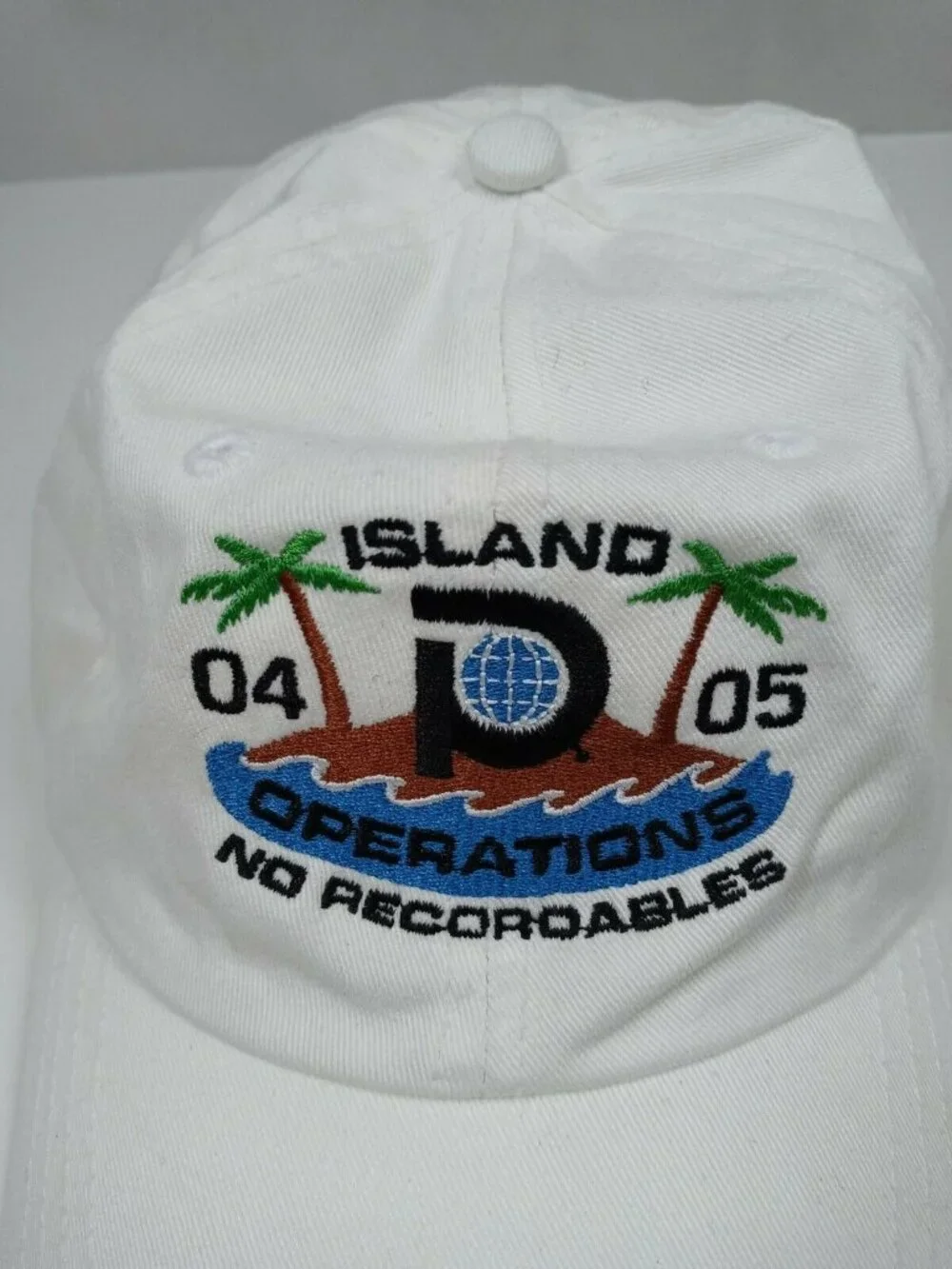 Island Operations No Recordables Adjustable Baseball Cap